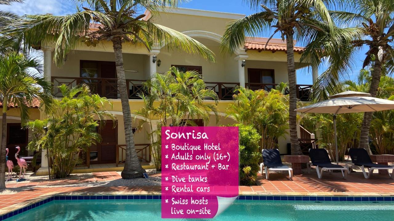Sonrisa Boutique Hotel - Adults Only Kralendijk  Luaran gambar